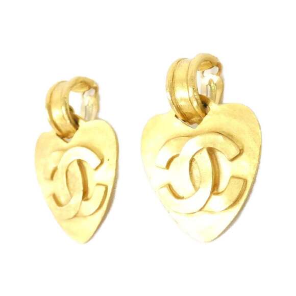 CHANEL Gold Earrings main image 1